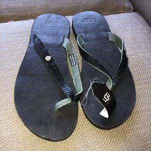 BRAND NEW UGG Embossed Leather Sandals